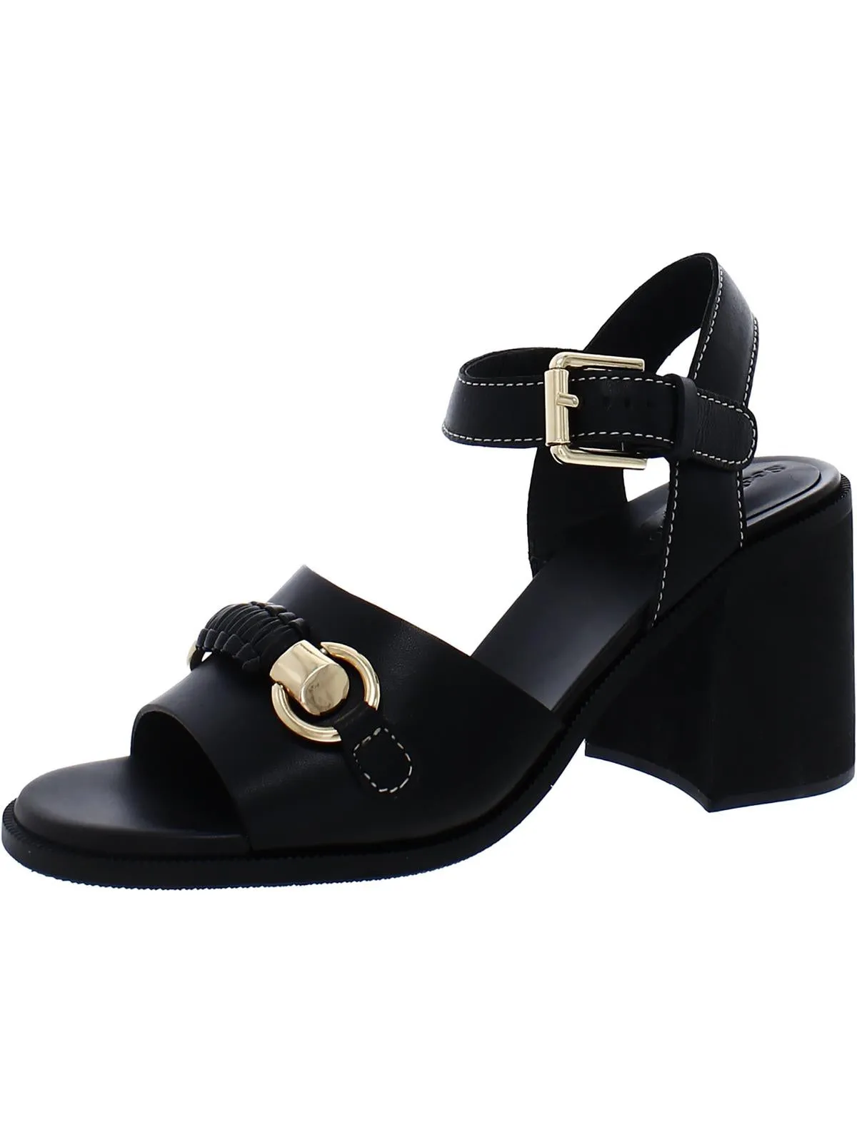 Womens Leather Slingback Heels