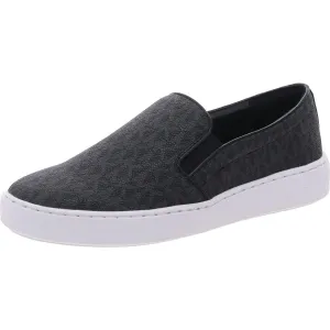 Womens Padded Insole Manmade Slip-On Sneakers