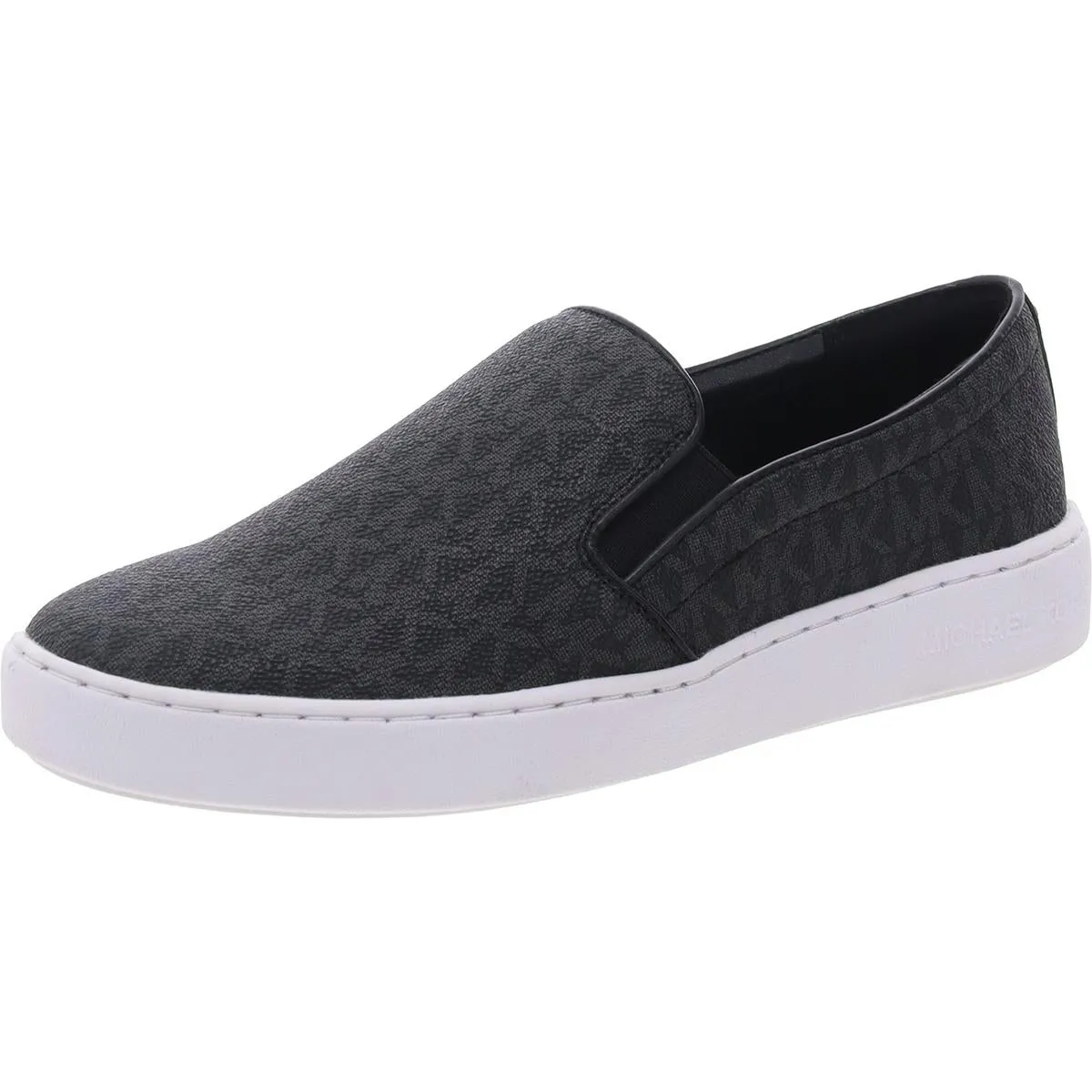 Womens Padded Insole Manmade Slip-On Sneakers