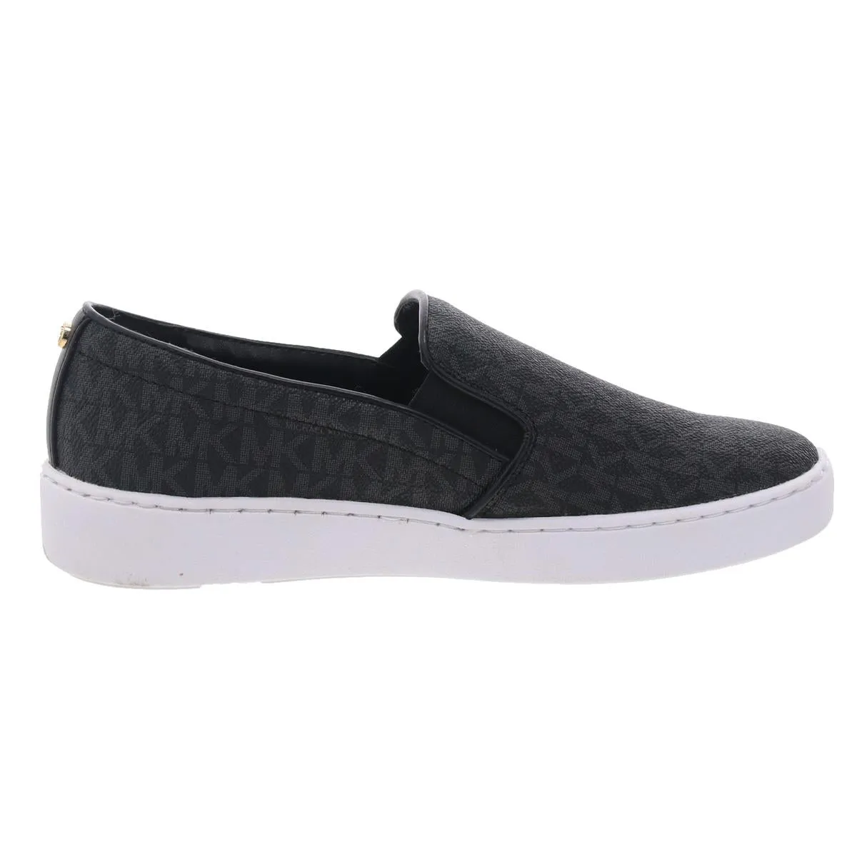 Womens Padded Insole Manmade Slip-On Sneakers