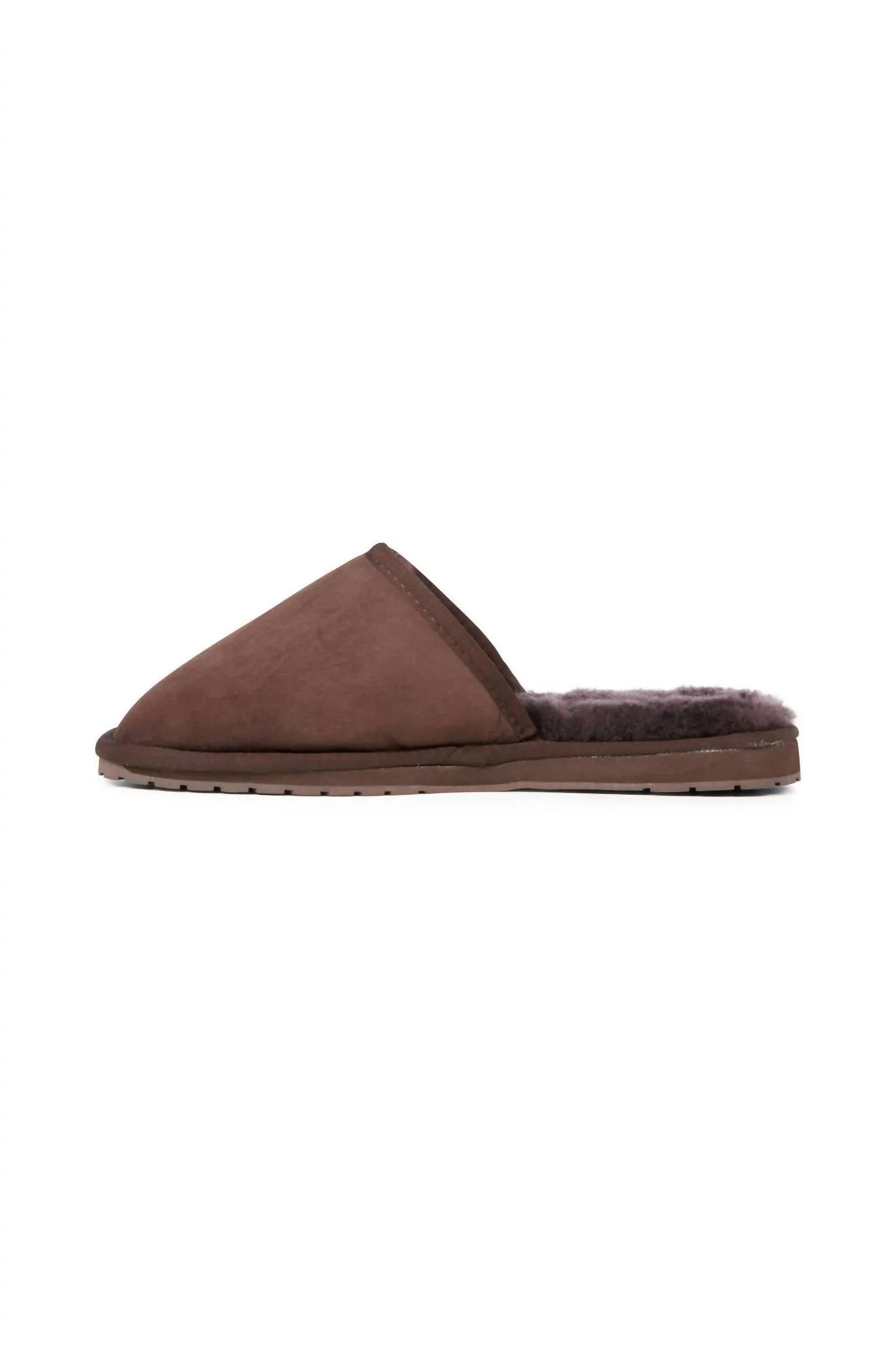 Women's Platinum Yamba Scuff Slipper In Chocolate