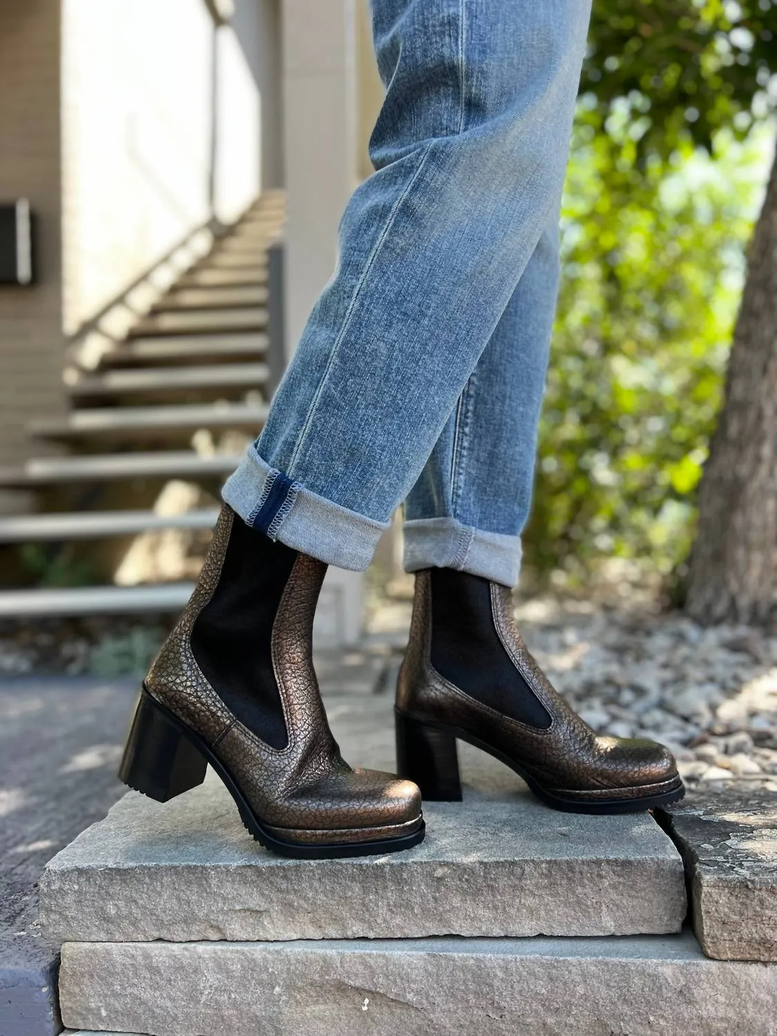 Women's Rachel Leather Boots In Penelope Fango