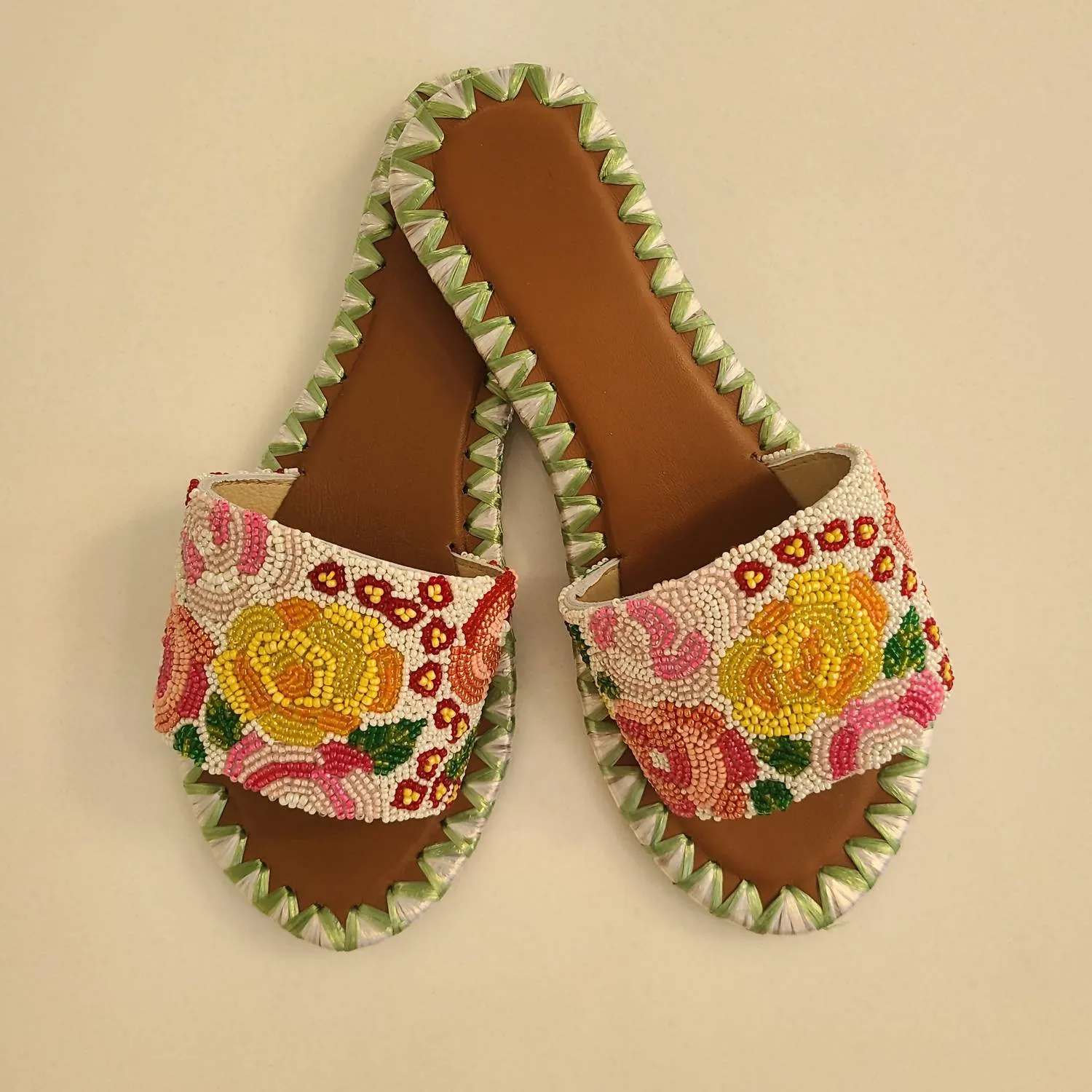 Women's Rose Slides In Multi