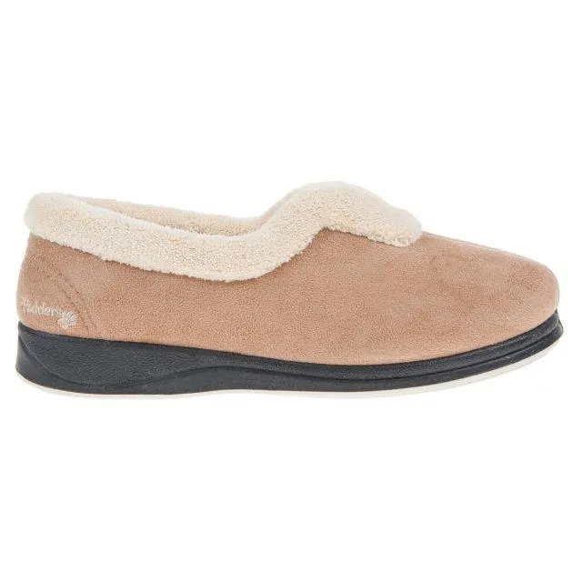 Womens Wide Fit Padders Carmen Slippers