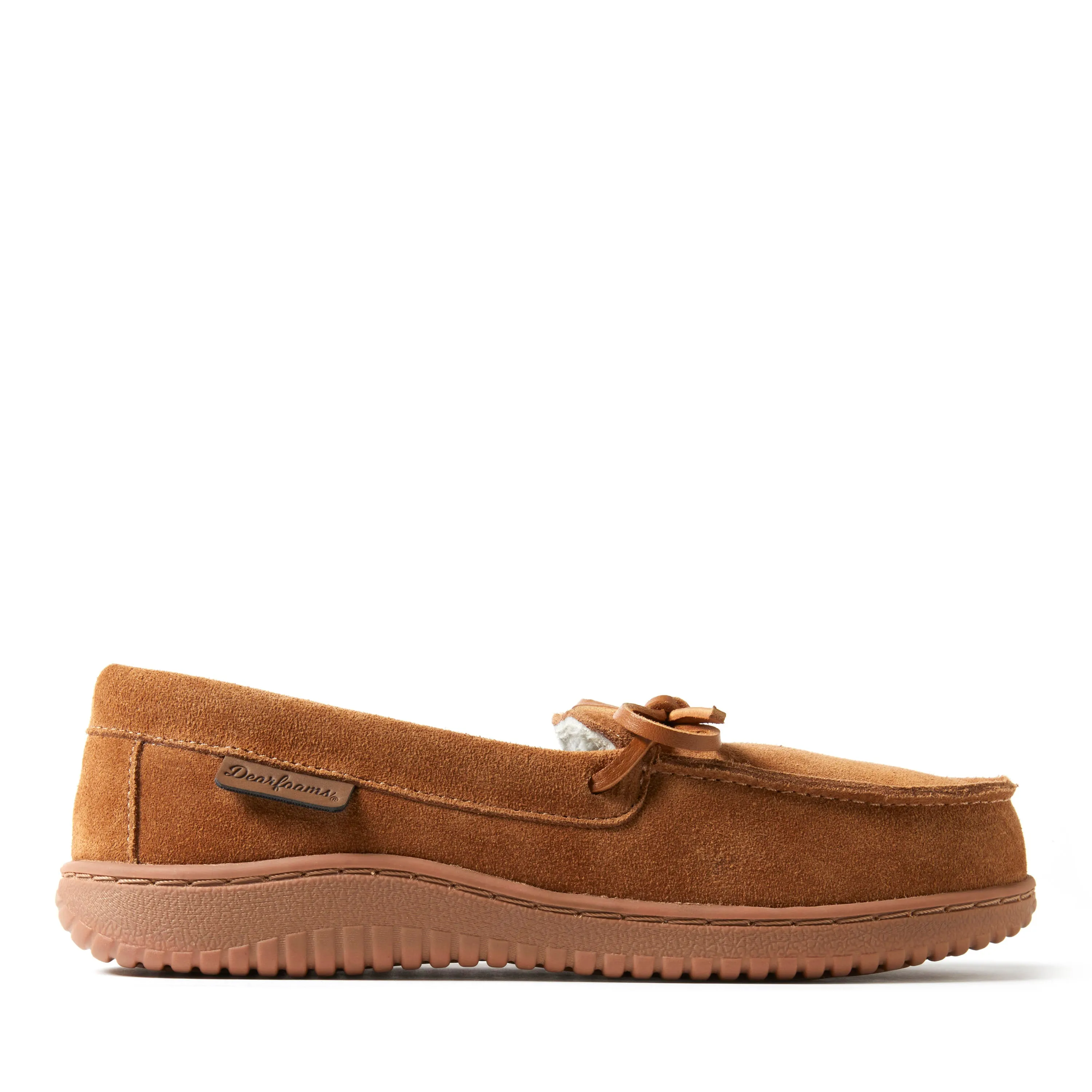 Women's Wilmington Genuine Suede Energy Return Moccasin Slippers