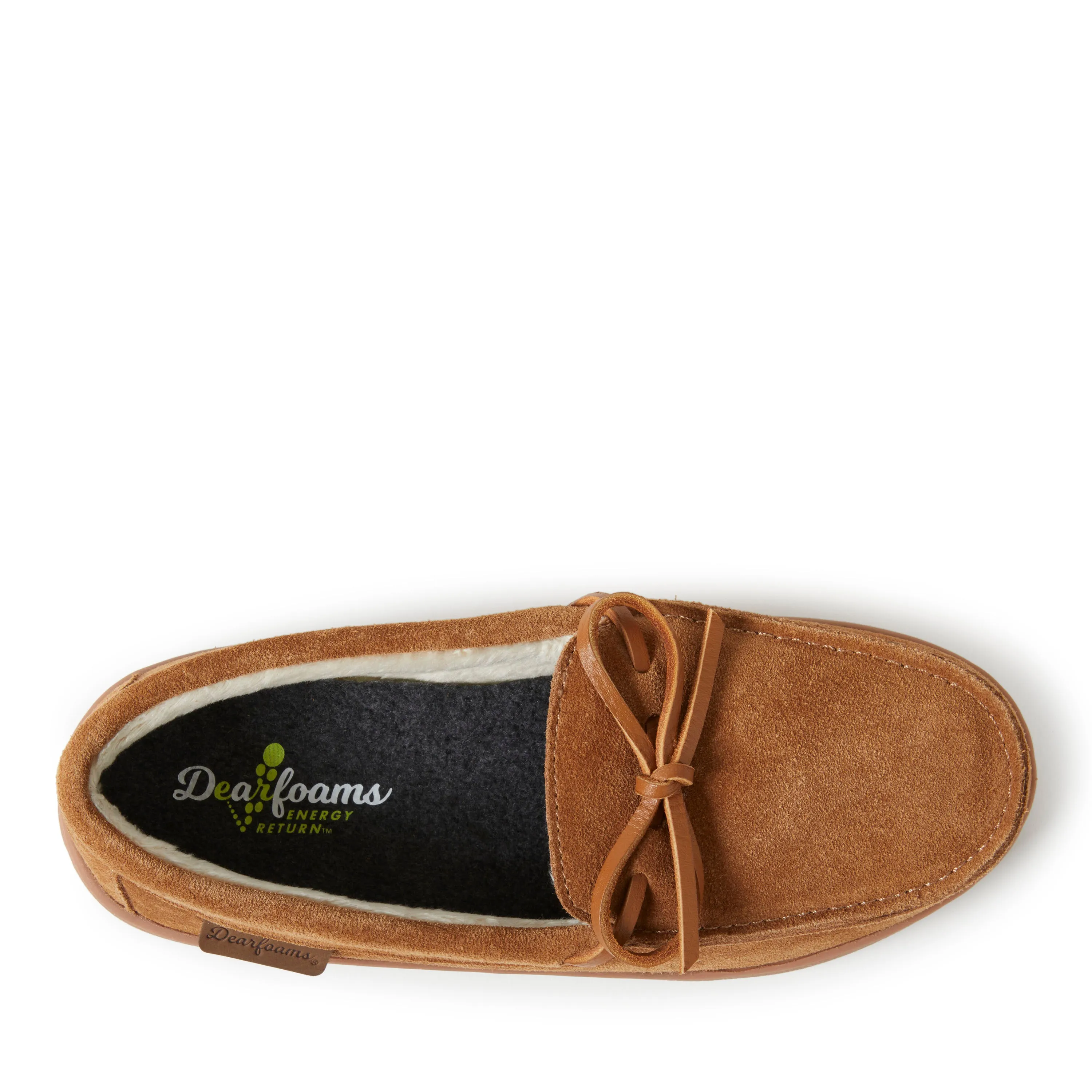Women's Wilmington Genuine Suede Energy Return Moccasin Slippers