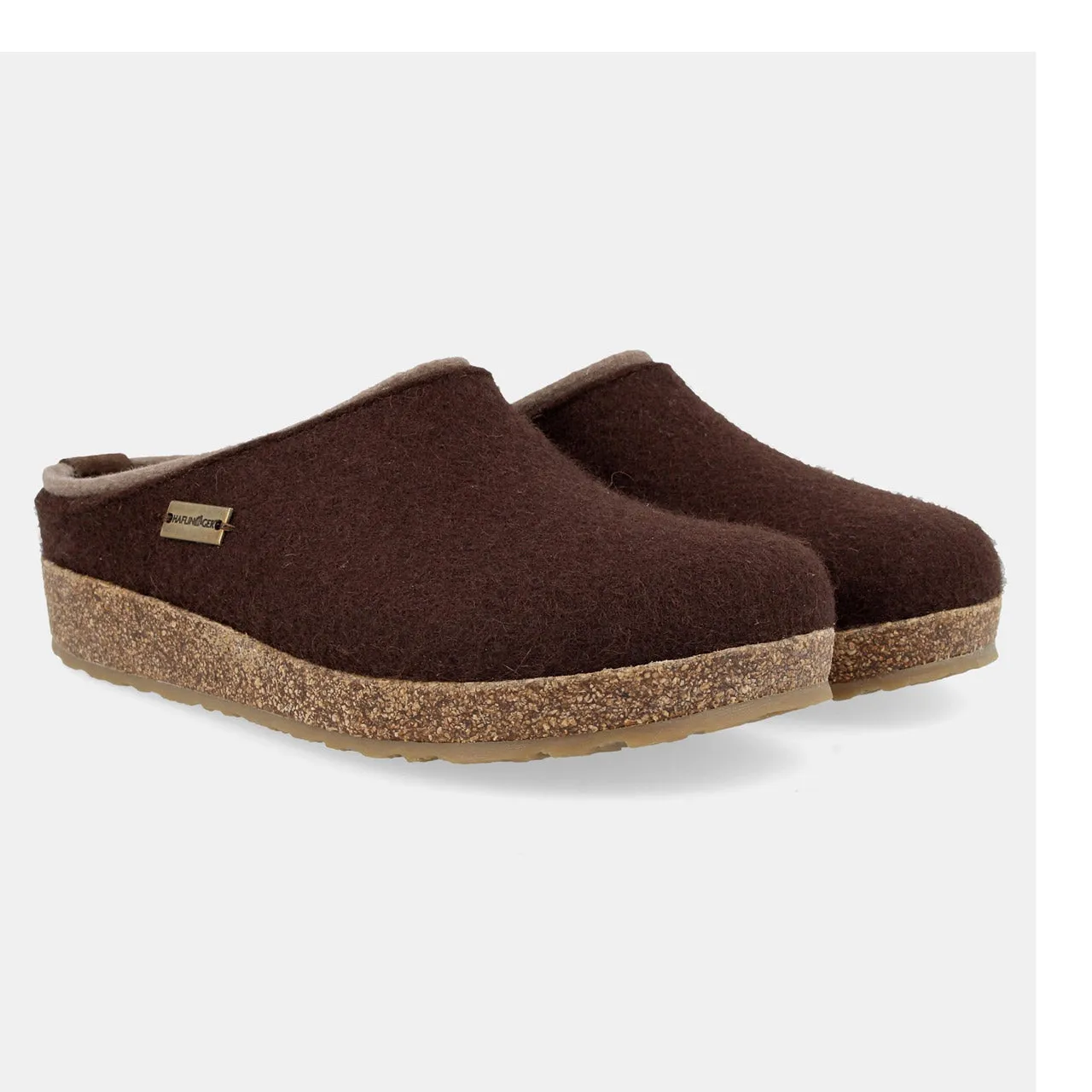 Wool Felt Clogs - Kris - Espresso (Adults 36-46) *Pre-order